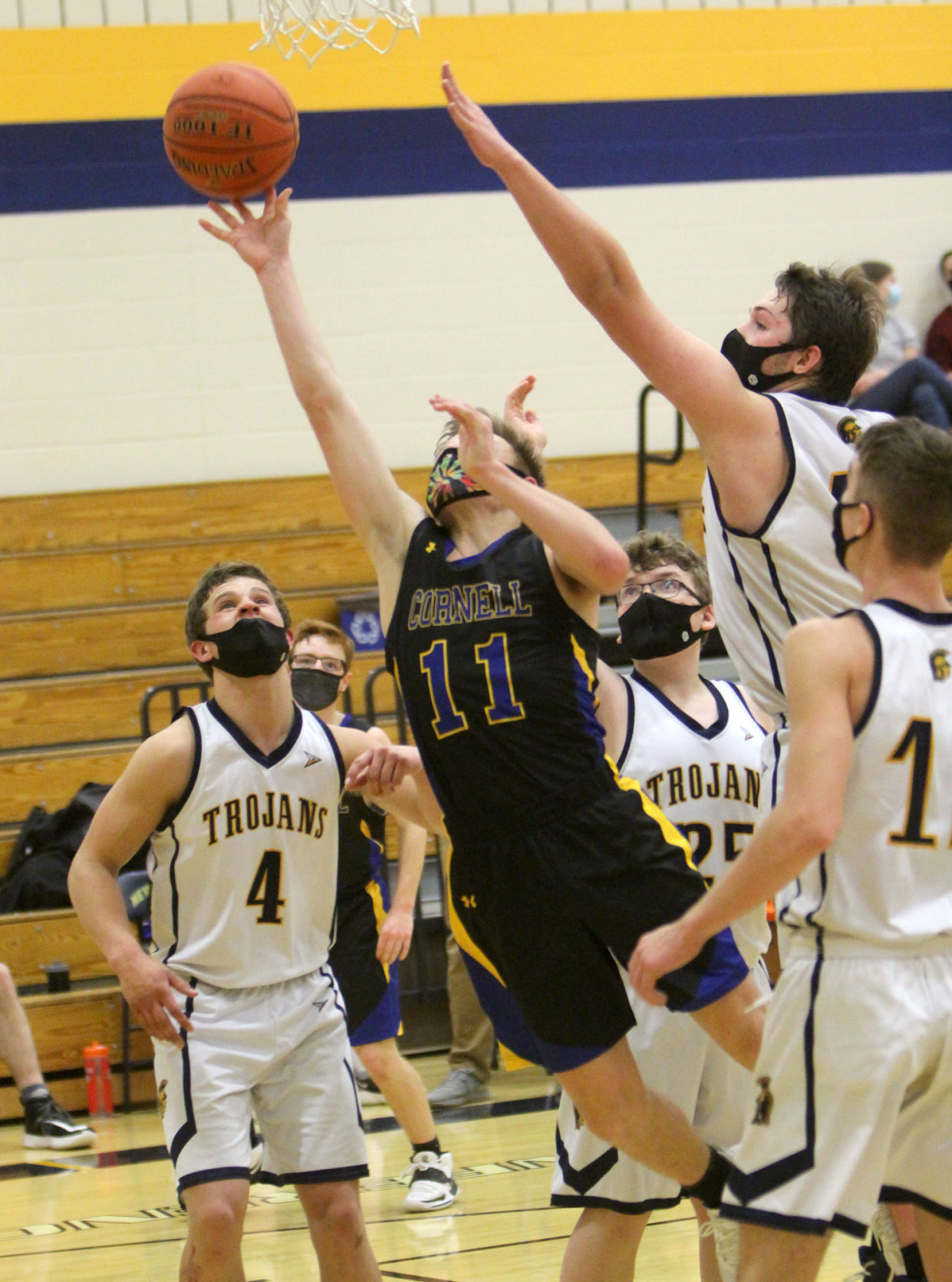Cornell at New Auburn boys basketball 1-15-21